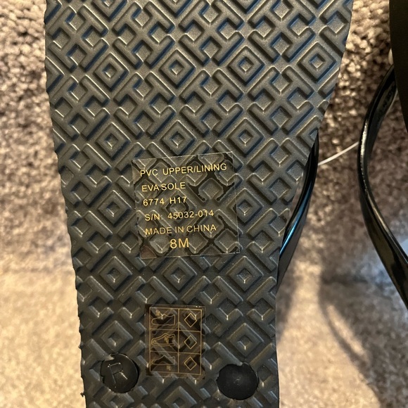 Tory Burch Floral Flip Flops - Picture 3 of 4